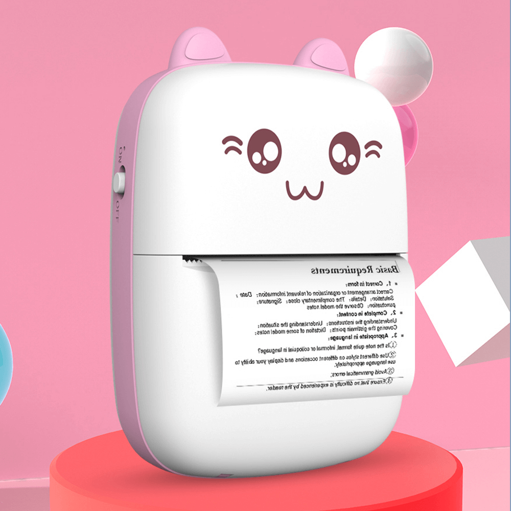Mini impresora térmica de impresión rápida